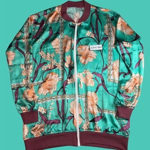 Light silk jacket for the spring! Real genuine silk feel good on the skin 1of1